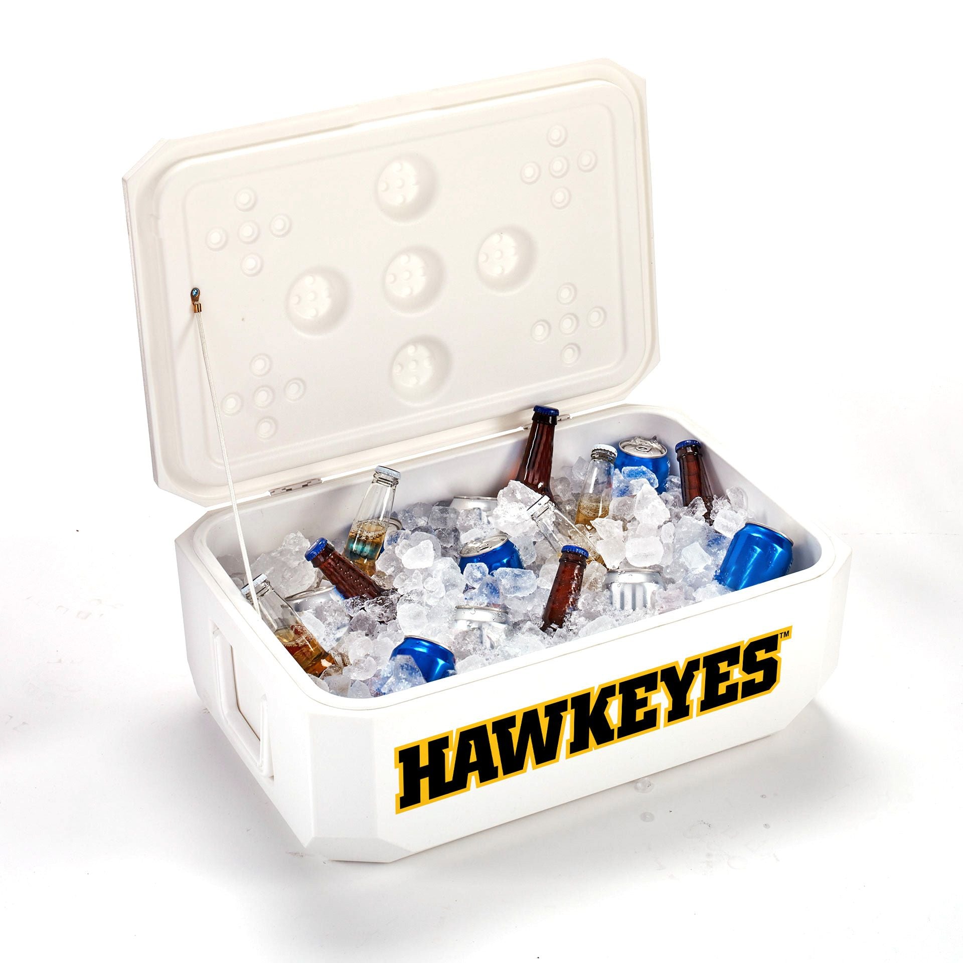 37qt Iowa Hawkeyes Cornhole Cooler
