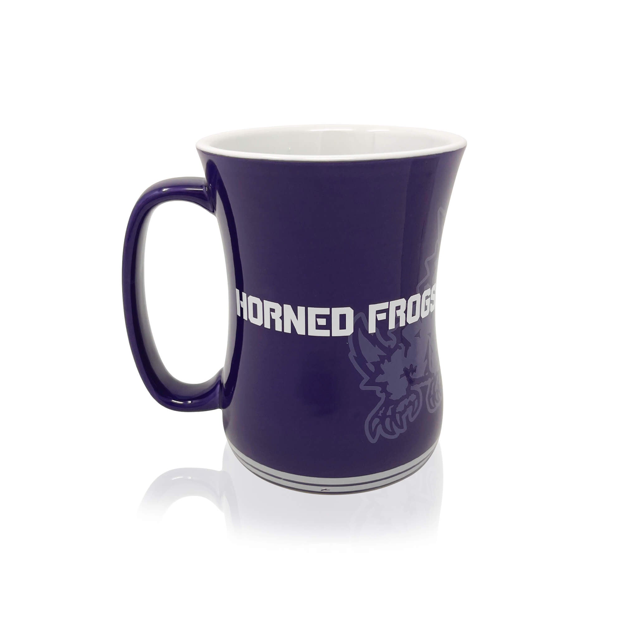 16oz TCU Horned Frogs Sculpted Barista Mug