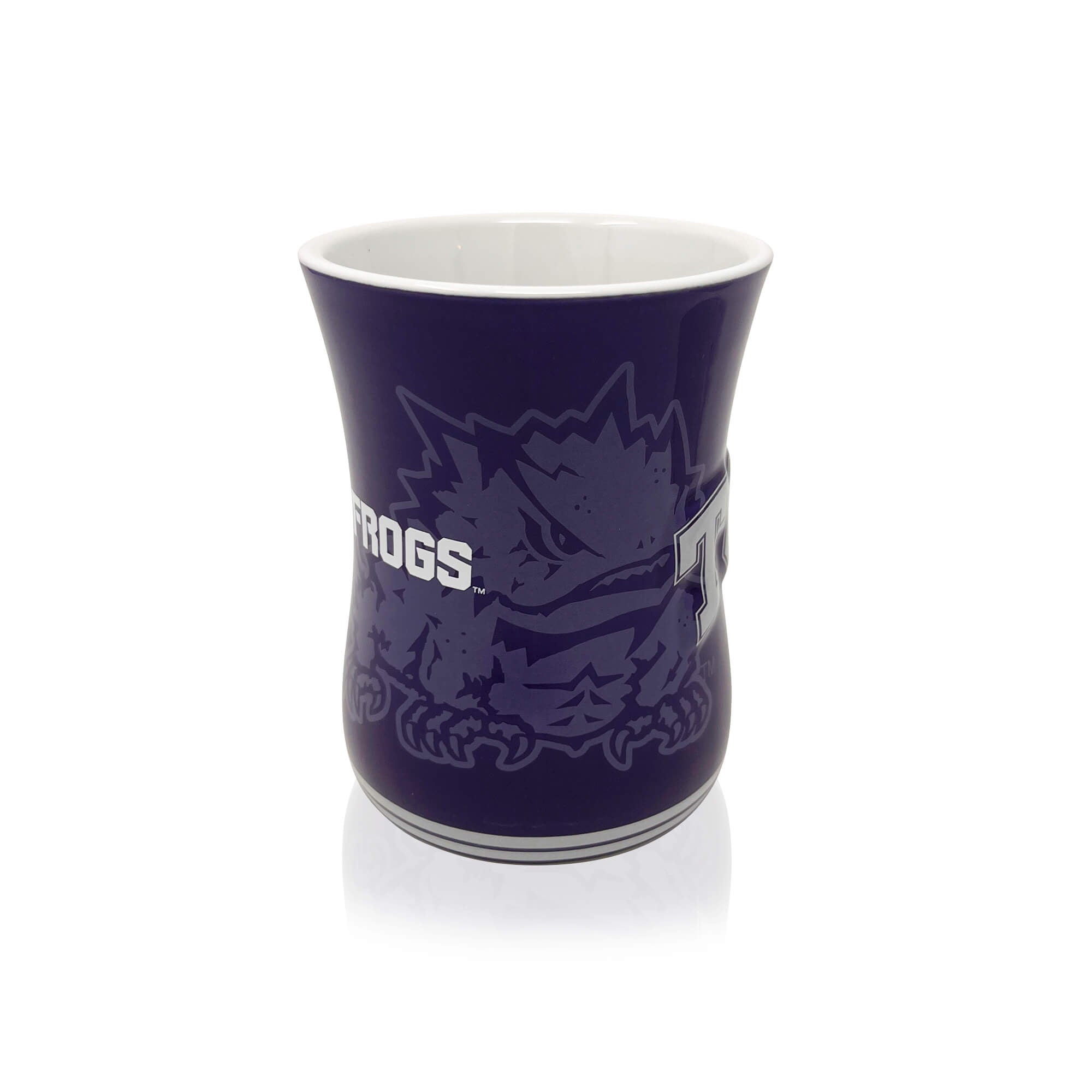 16oz TCU Horned Frogs Sculpted Barista Mug