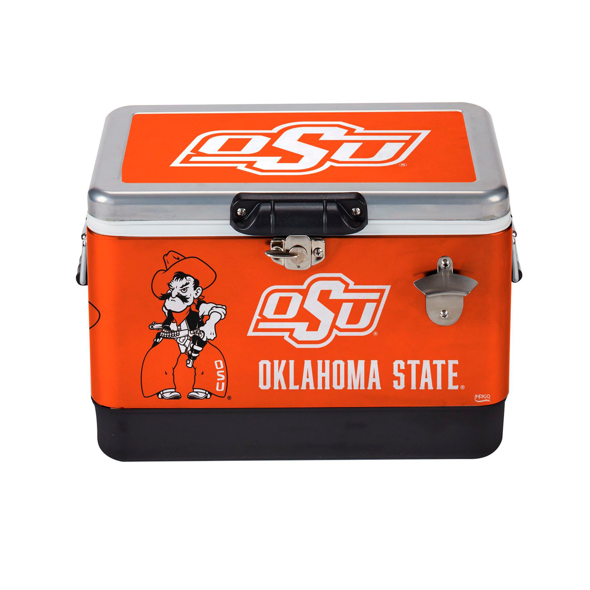 26qt Oklahoma State Cowboys Medley Steel Cooler