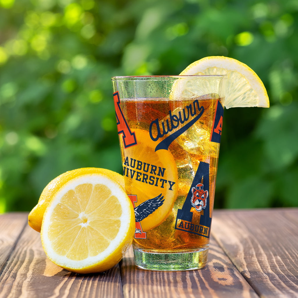 16oz Auburn Tigers College Vault Medley Pint 2 Pack