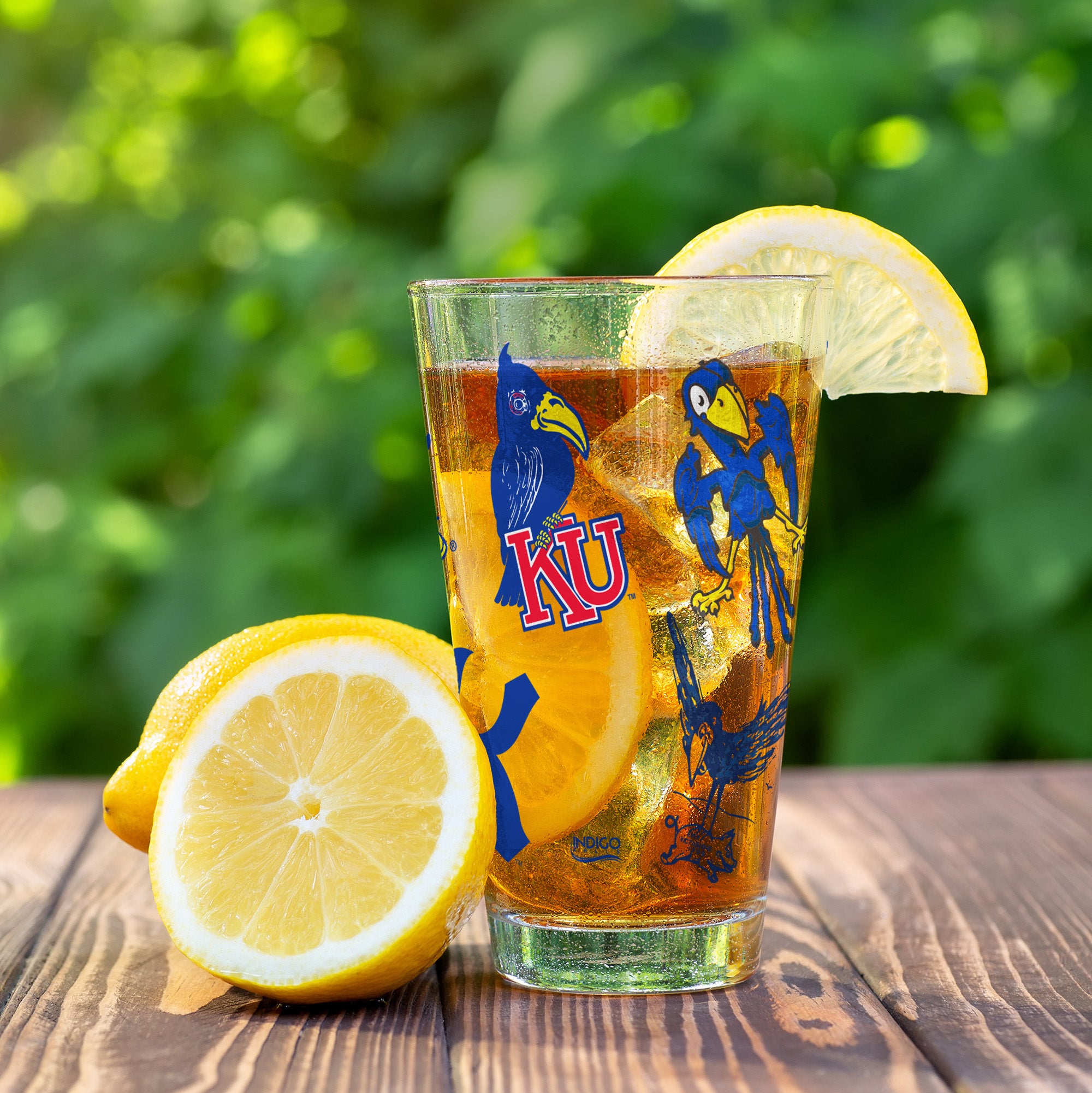 16oz Kansas Jayhawks College Vault Medley Pint 2 Pack