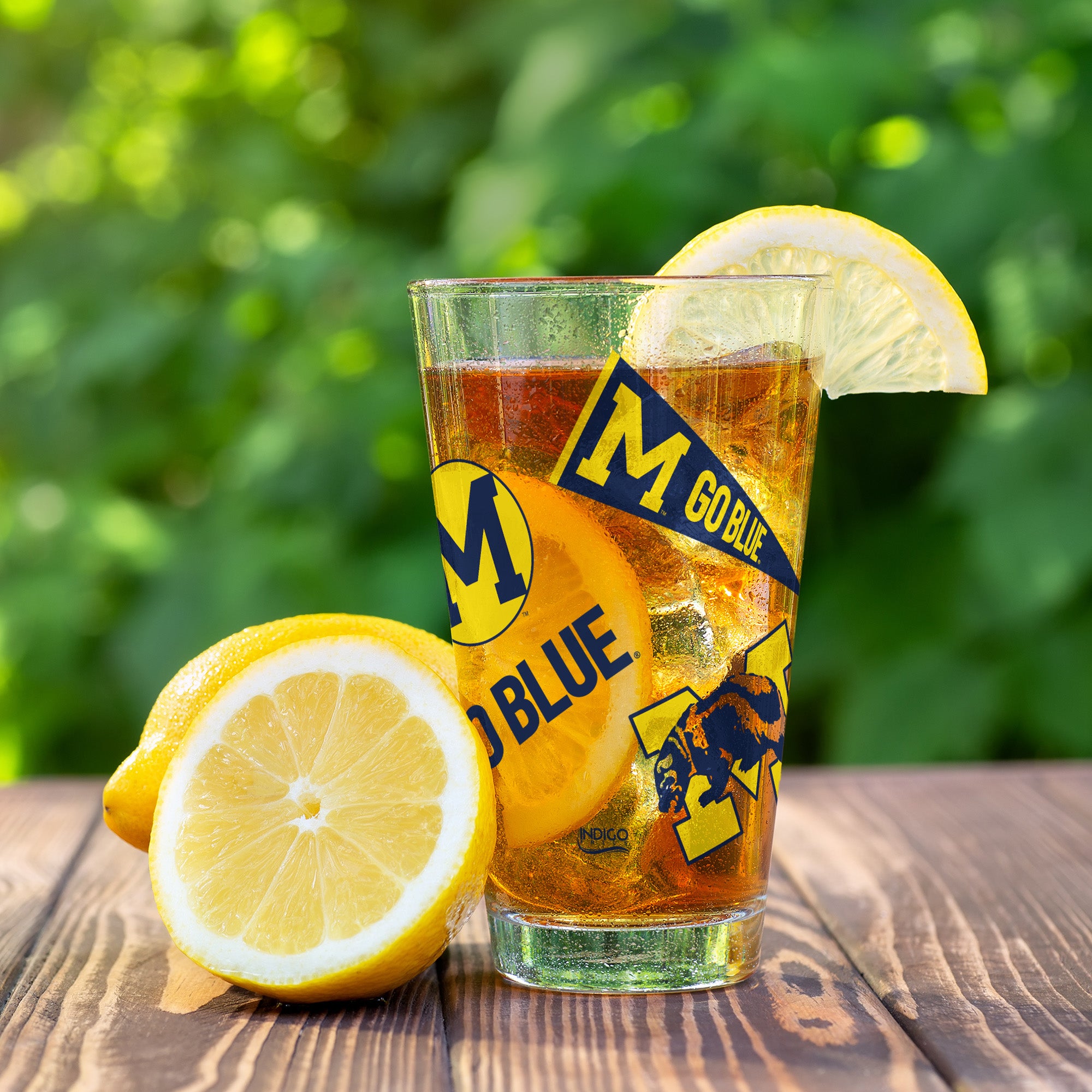 16oz Michigan Wolverines College Vault Medley Pint 2 Pack