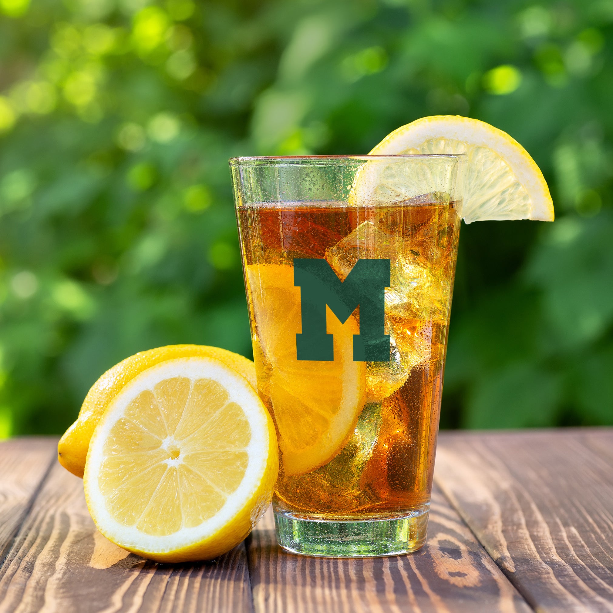 Set of 2 Miami Hurricanes College Vault Sketch 16oz Pints