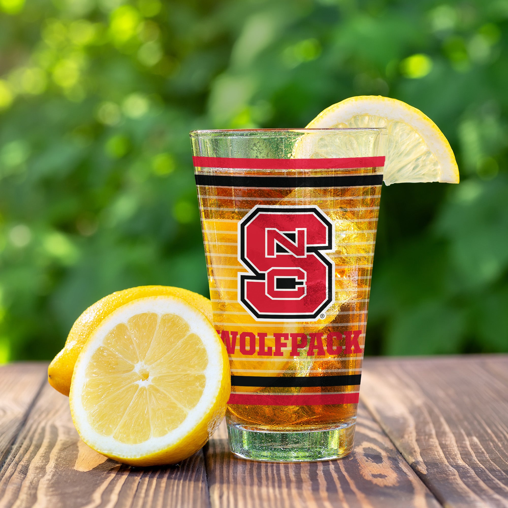 Set of 2 NC State Wolfpack 16oz Ring Pints