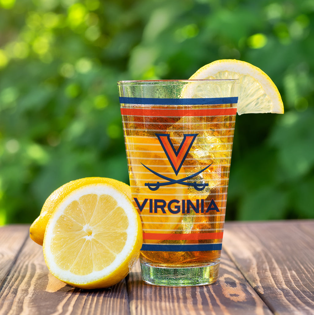 Set of 2 Virginia Cavaliers 16oz Ring Pints