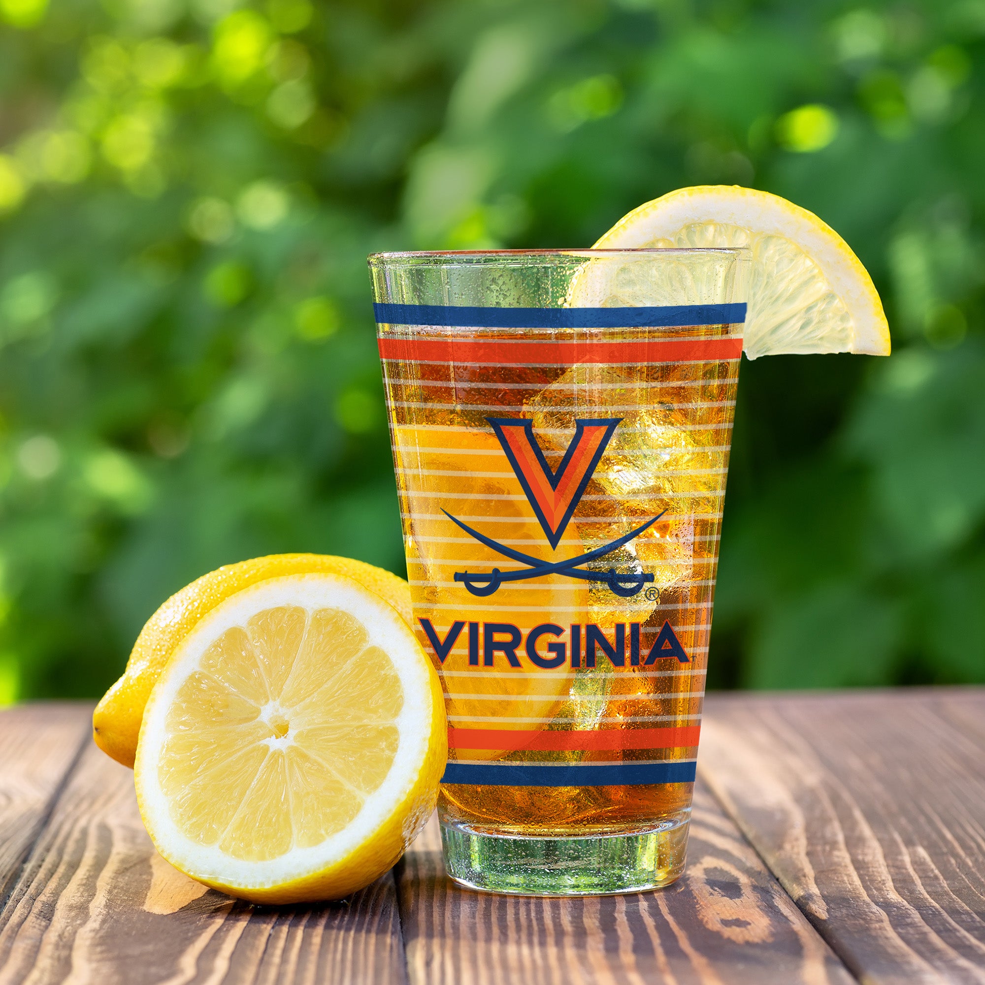 Set of 2 Virginia Cavaliers 16oz Ring Pints