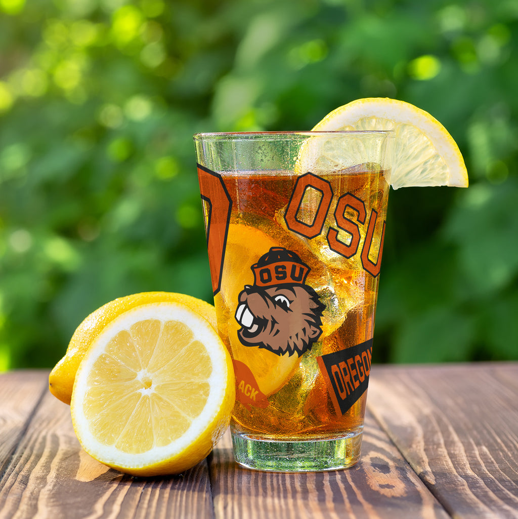 16oz Oregon State Beavers College Vault Medley Pint 2 Pack