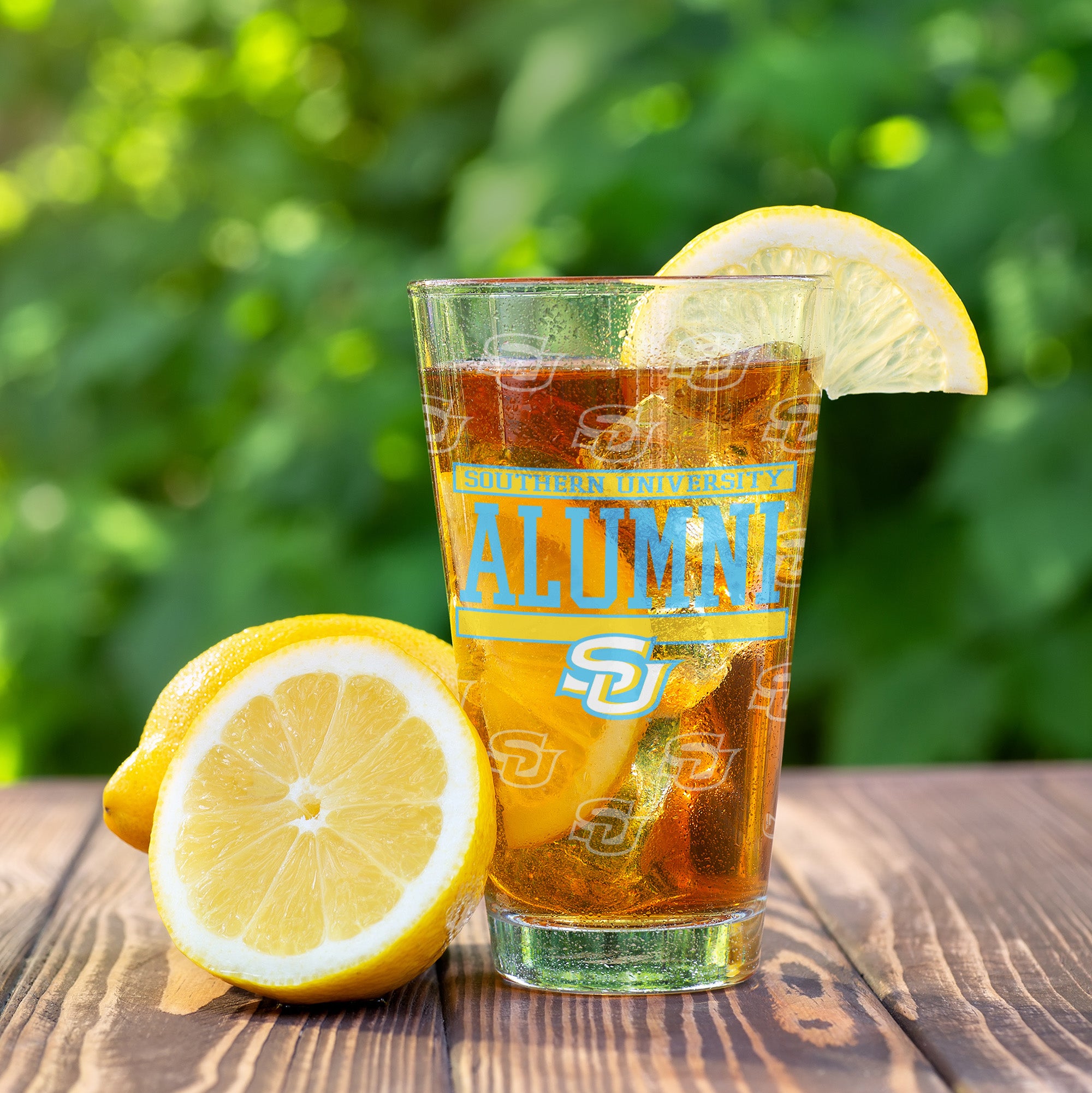 Set of 2 Southern A&M Jaguars 16oz XD Alumni Pints