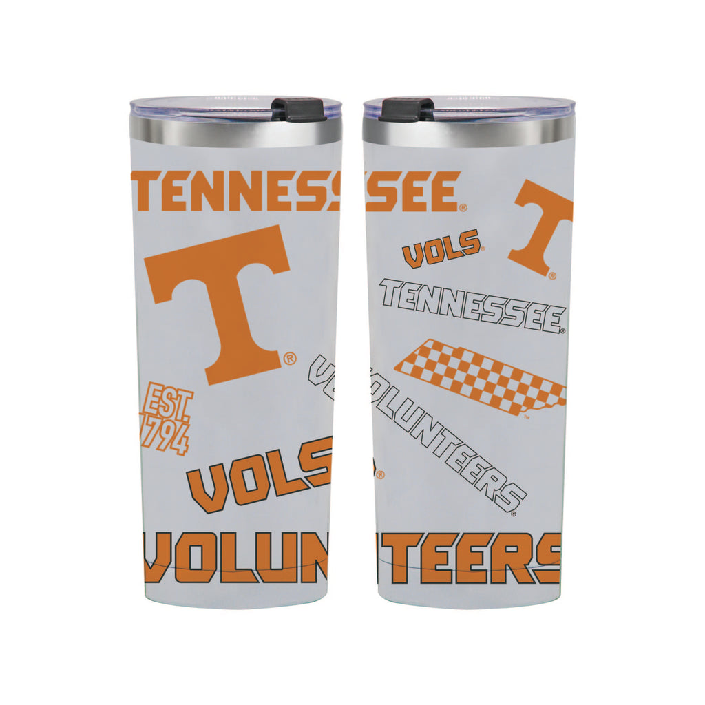 24oz Tennessee Volunteers Medley Stainless Steel Tumbler