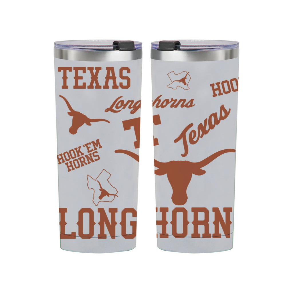 24oz Texas Longhorns Medley Stainless Steel Tumbler