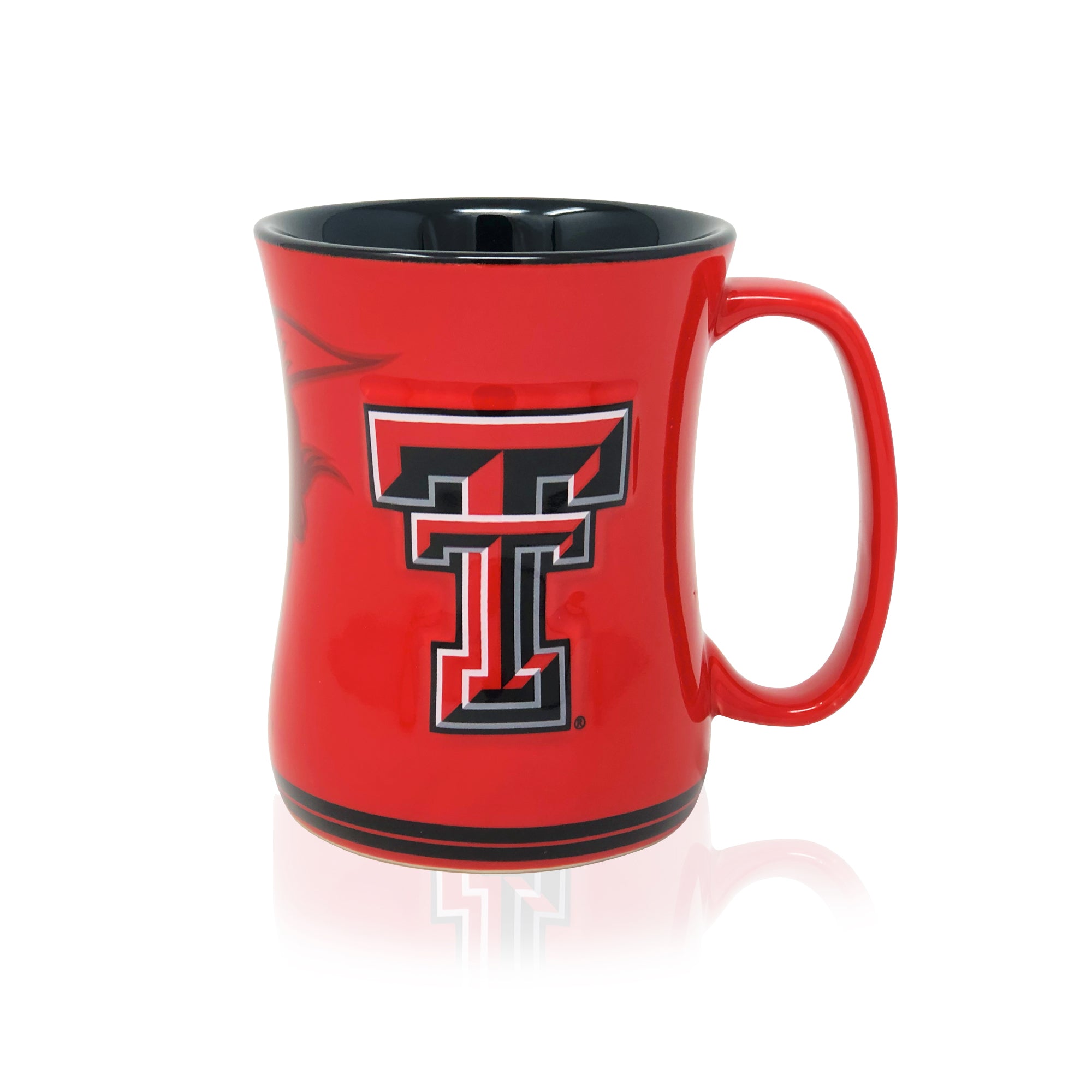 Texas Tech sculpted barista mug for Red Raiders fans