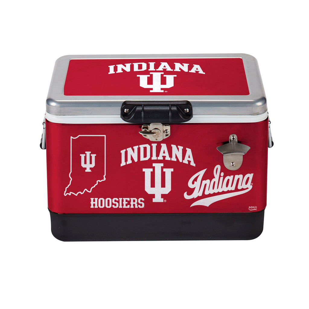 26qt Indiana Hoosier Medley Steel Cooler
