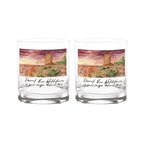14oz Grand Canyon National Park 2-Pack Rock Glass Set by Laura Wilcox