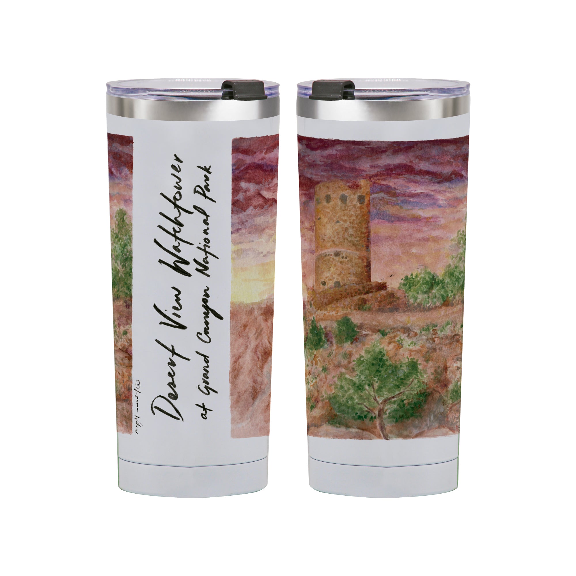 Grand Canyon National Park 24oz Stainless Steel Tumbler by Laura Wilcox