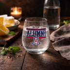 Set of 2 Arizona Wildcats Alumni 15oz Stemless