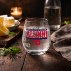 Set of 2 Dayton Flyers Alumni 15oz Stemless