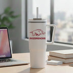 30oz Arkansas Razorbacks White Aire Tumbler