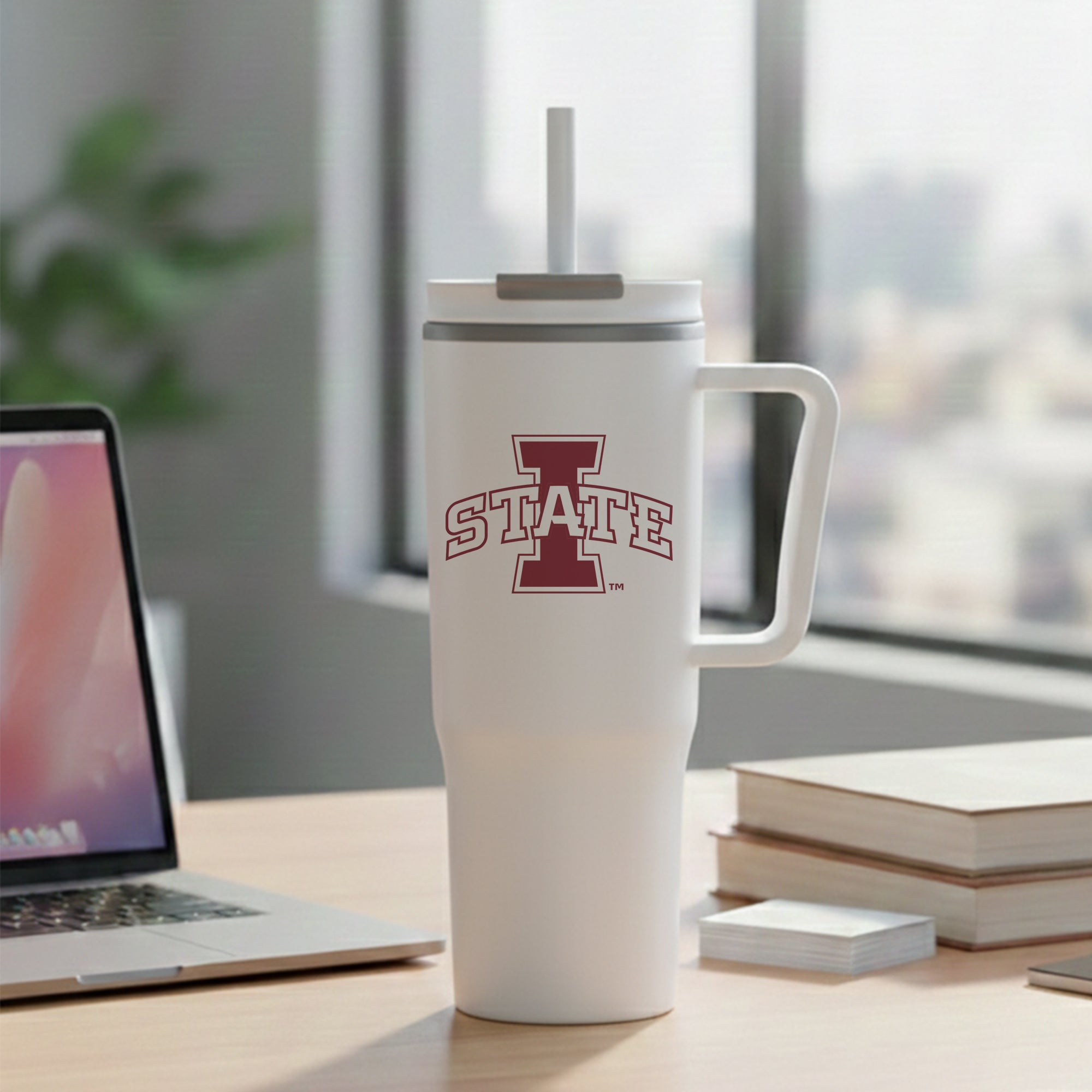 30oz Iowa State Cyclones White Aire Tumbler