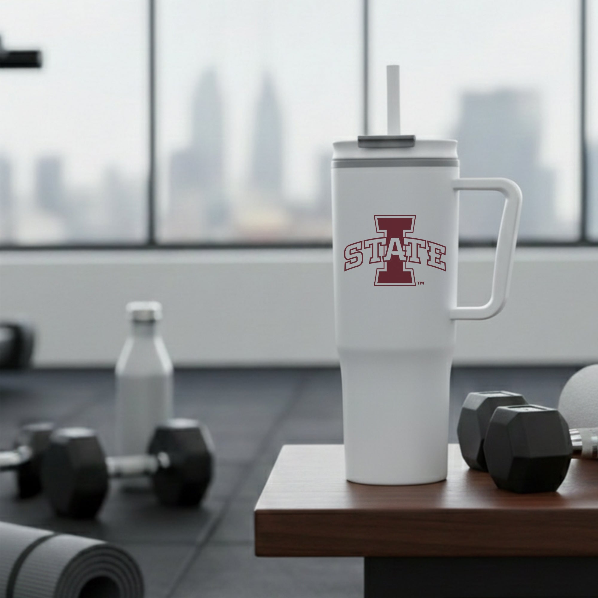 30oz Iowa State Cyclones White Aire Tumbler