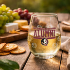 Set of 2 Florida State Seminoles Alumni 15oz Stemless