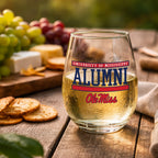 Set of 2 Ole Miss Rebels Alumni 15oz Stemless