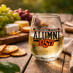 Set of 2 Oklahoma State Cowboys Alumni 15oz Stemless
