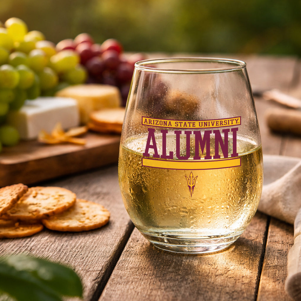 Set of 2 Arizona State Sun Devils Alumni 15oz Stemless
