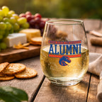 Set of 2 Boise State Broncos Alumni 15oz Stemless