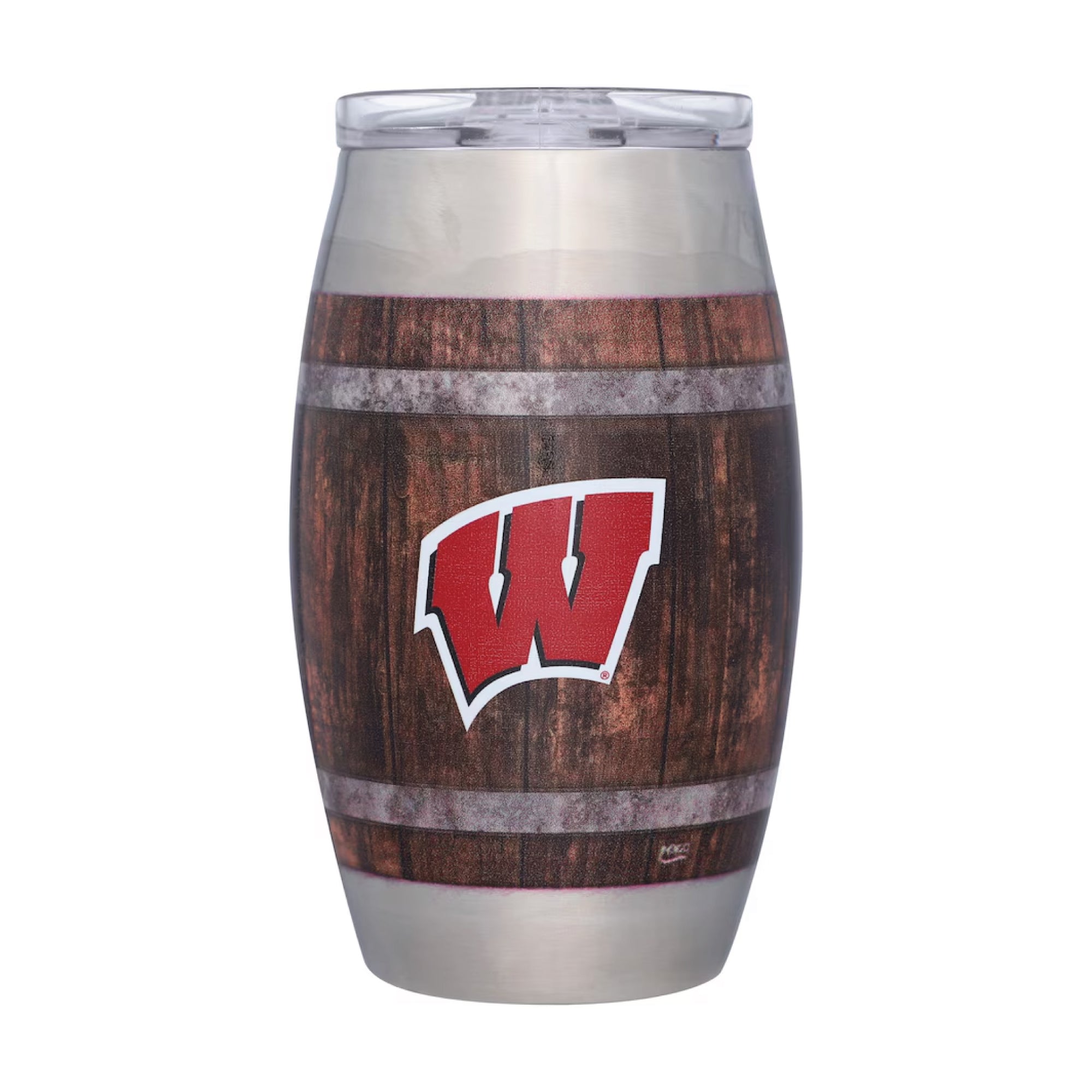 15oz Wisconsin Badgers Barrel Tumbler