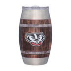 15oz Wisconsin Badgers Barrel Tumbler
