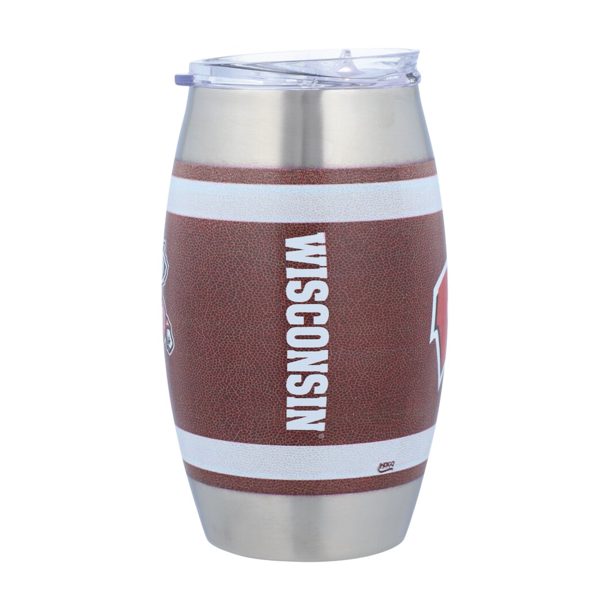 15oz Wisconsin Badgers Football Tumbler