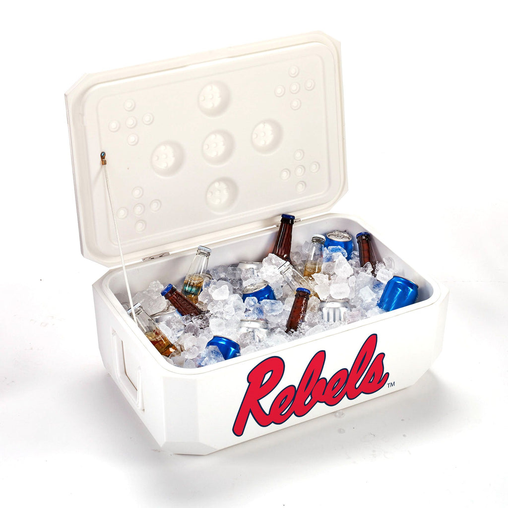 37QT Ole Miss Rebels Cornhole Cooler