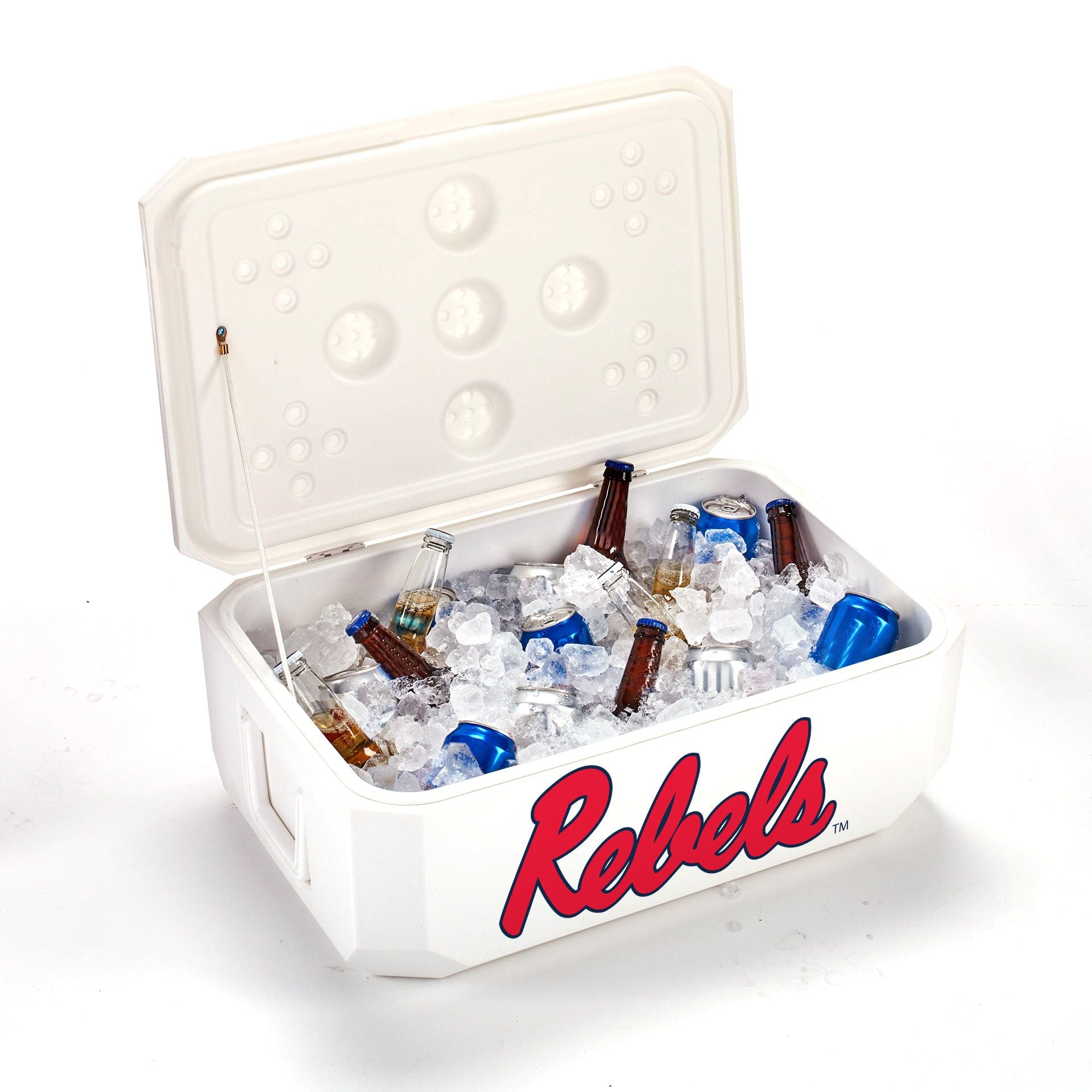 37QT Ole Miss Rebels Cornhole Cooler