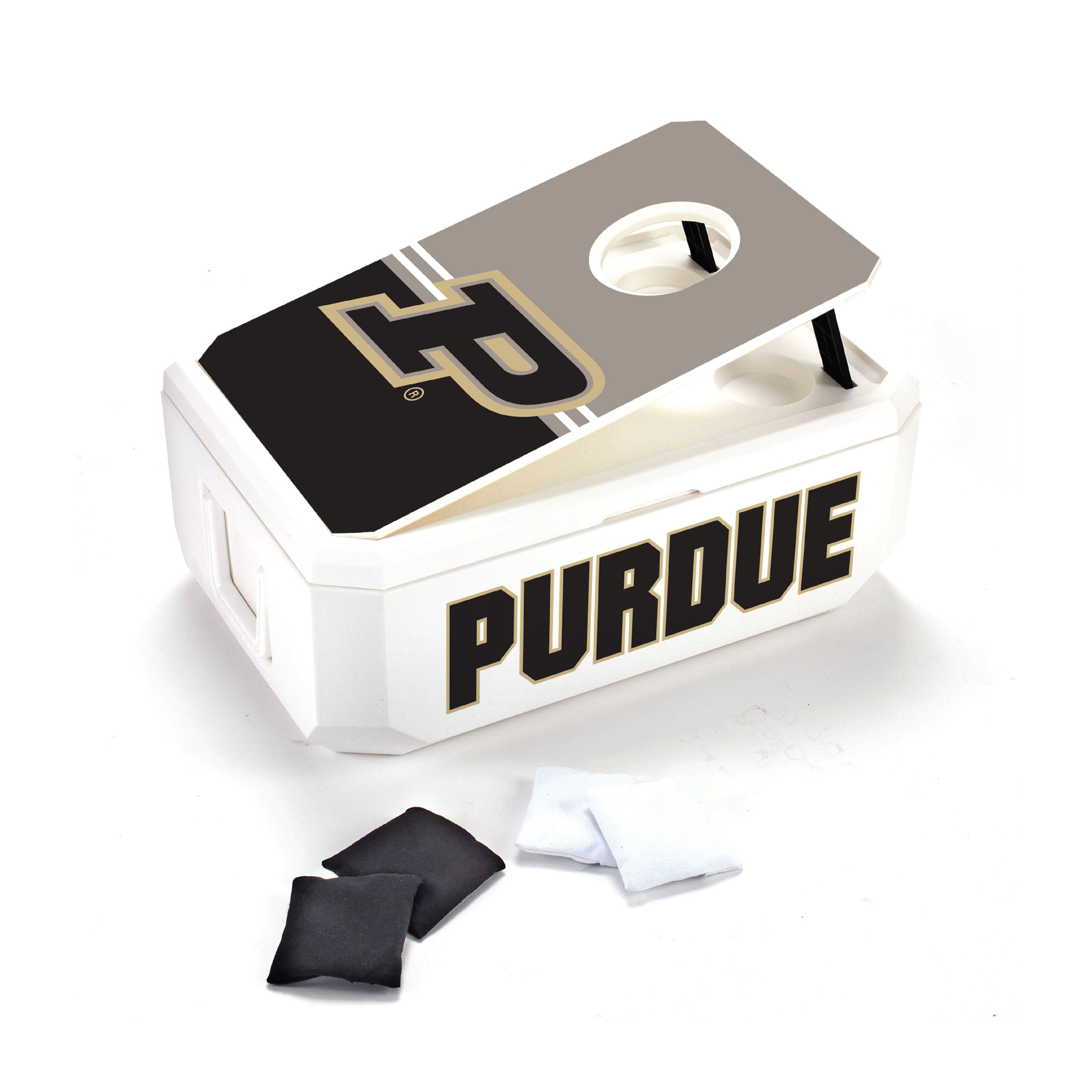 37QT Purdue Boilermakers Cornhole Cooler