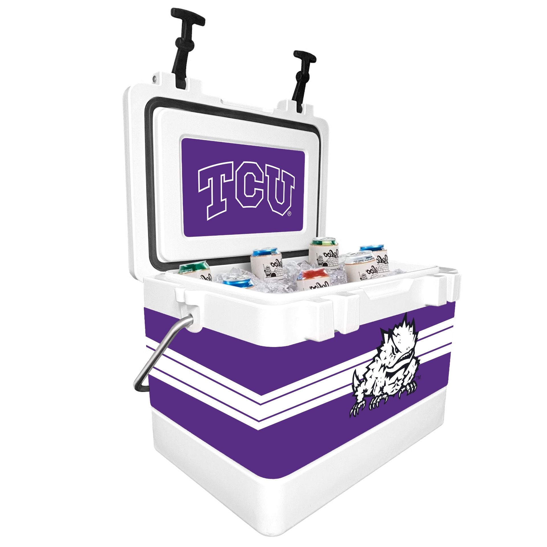 26qt TCU Horned Frogs Rotomolded Classic Cooler