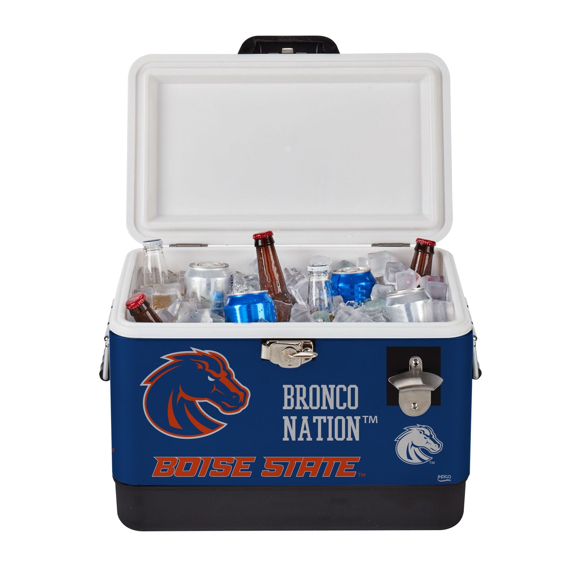 26qt Boise State Broncos Steel Cooler