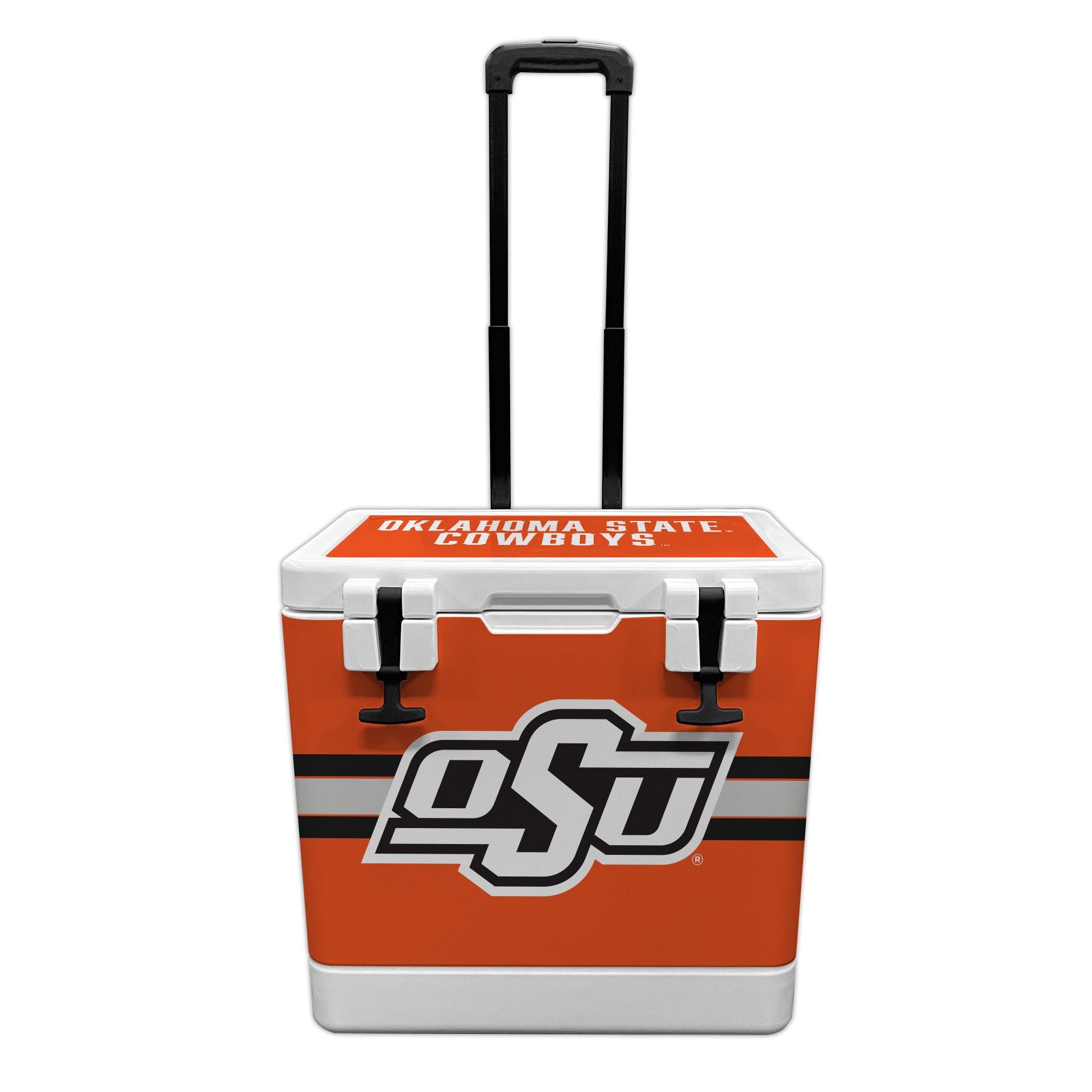 37QT Oklahoma State Cowboys Rotomolded Wheeled Cooler