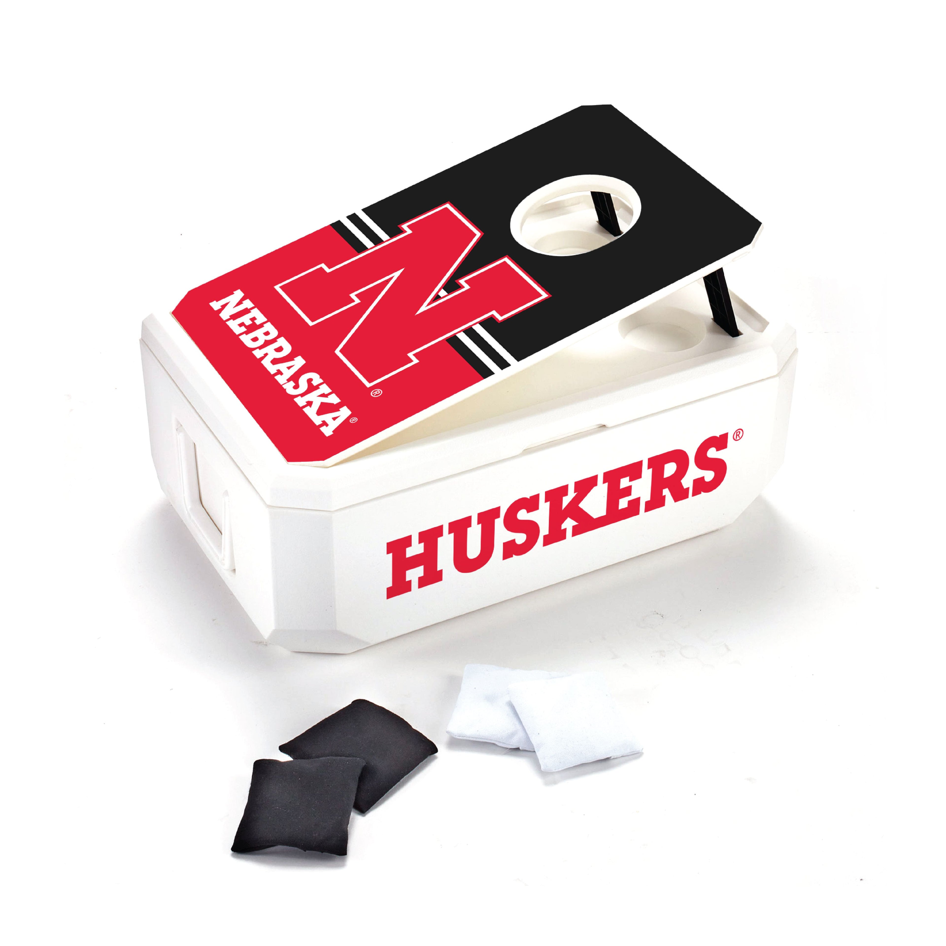 37QT Nebraska Cornhuskers Cornhole Cooler
