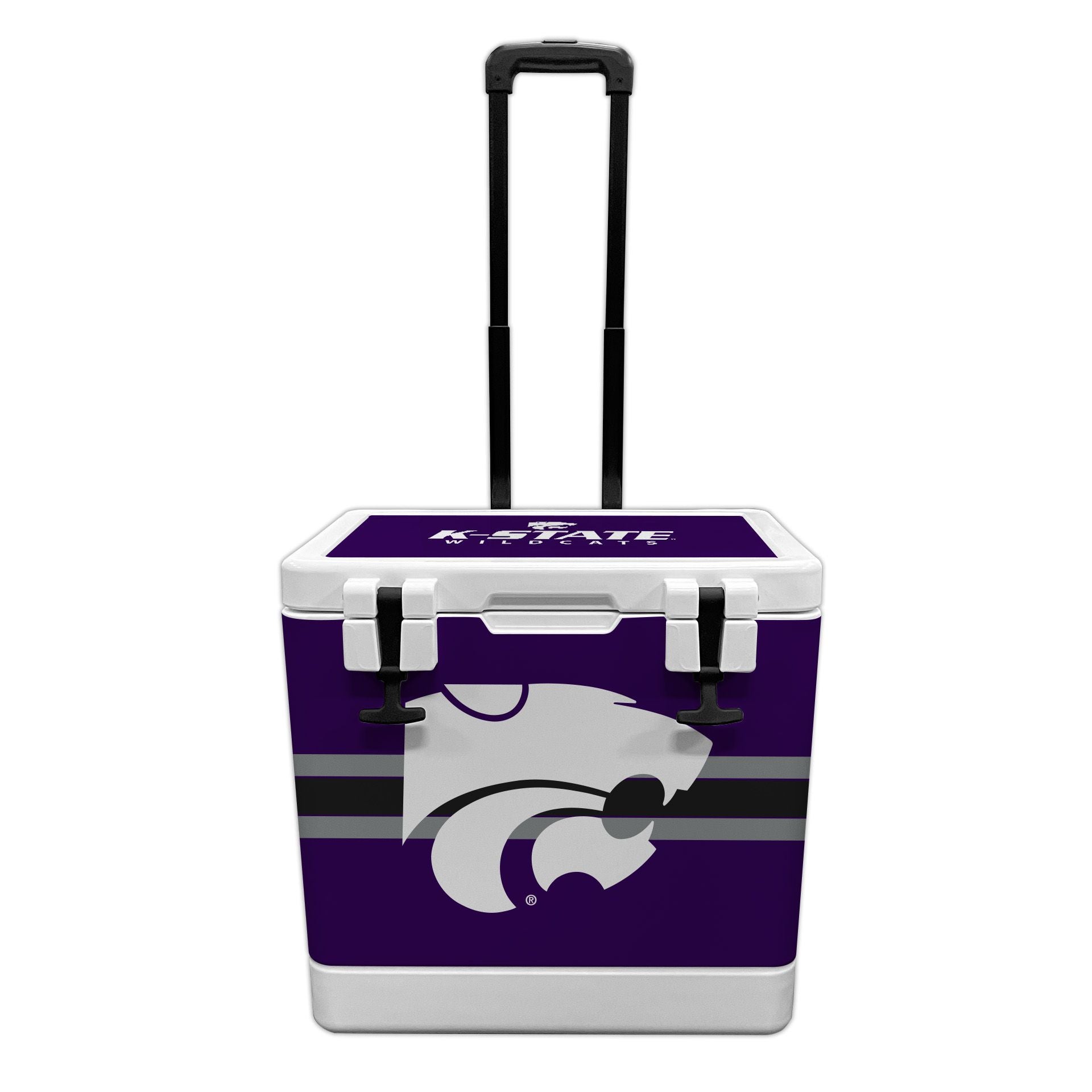 37qt Kansas State Wildcats Rotomolded Wheeled Cooler