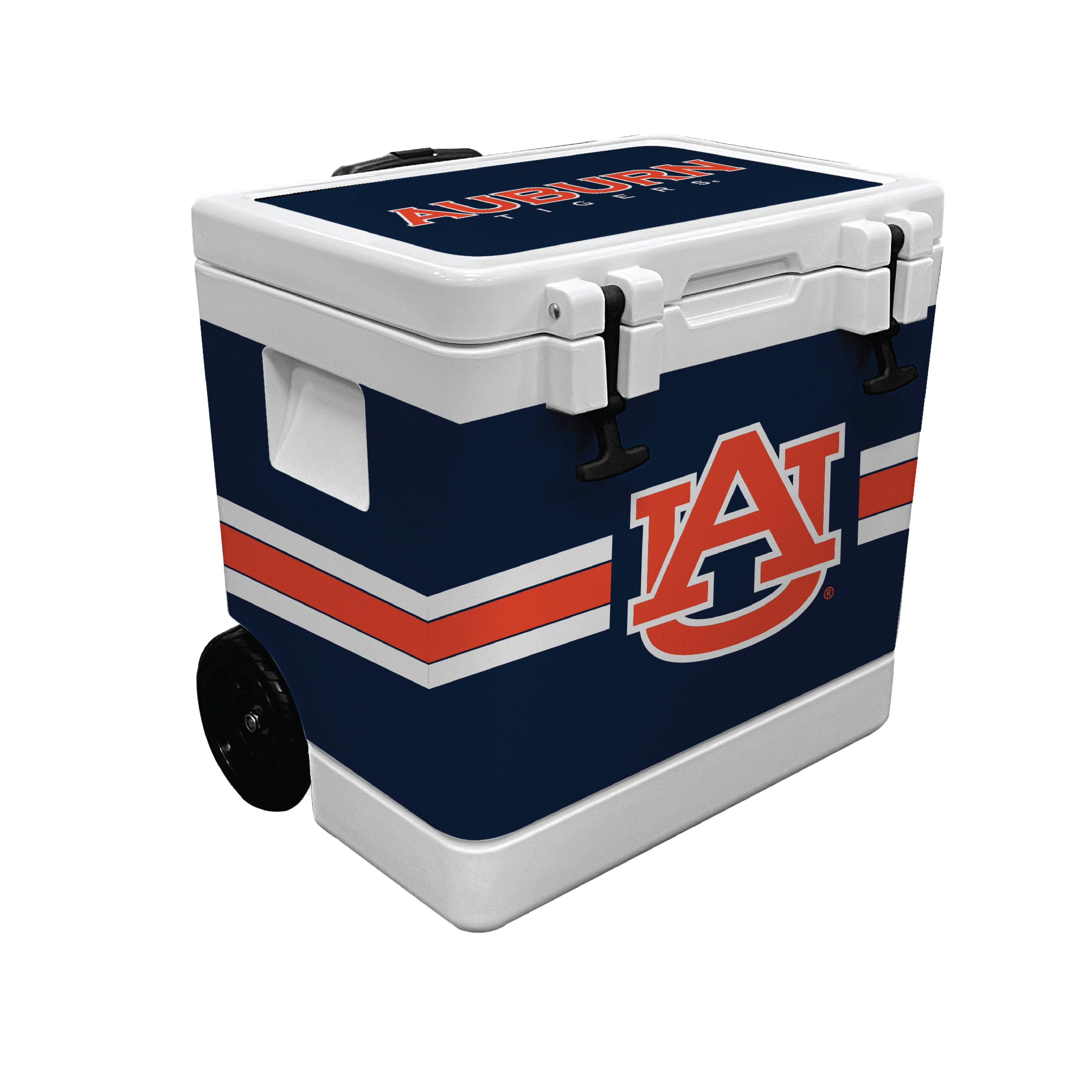 37qt Auburn Tigers Rotomolded Wheeled Cooler