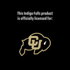 Set of 2 Colorado Buffaloes College Vault Sketch 14oz Rocks Glasses