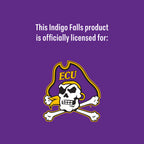 Set of 2 East Carolina Pirates 16oz Americana Pints