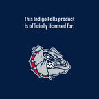 Set of 2 Gonzaga Bulldogs Campus Line Art 14oz Rocks Glasses