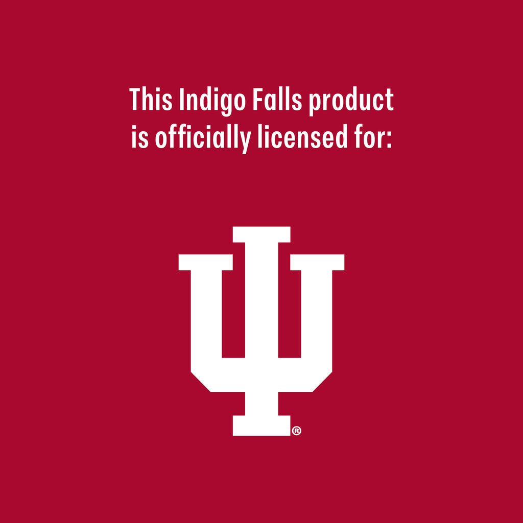 Set of 2 Indiana Hoosiers College Vault Sketch 16oz Pints