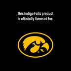 Set of 2 Iowa Hawkeyes 16oz ANF Pint Glasses