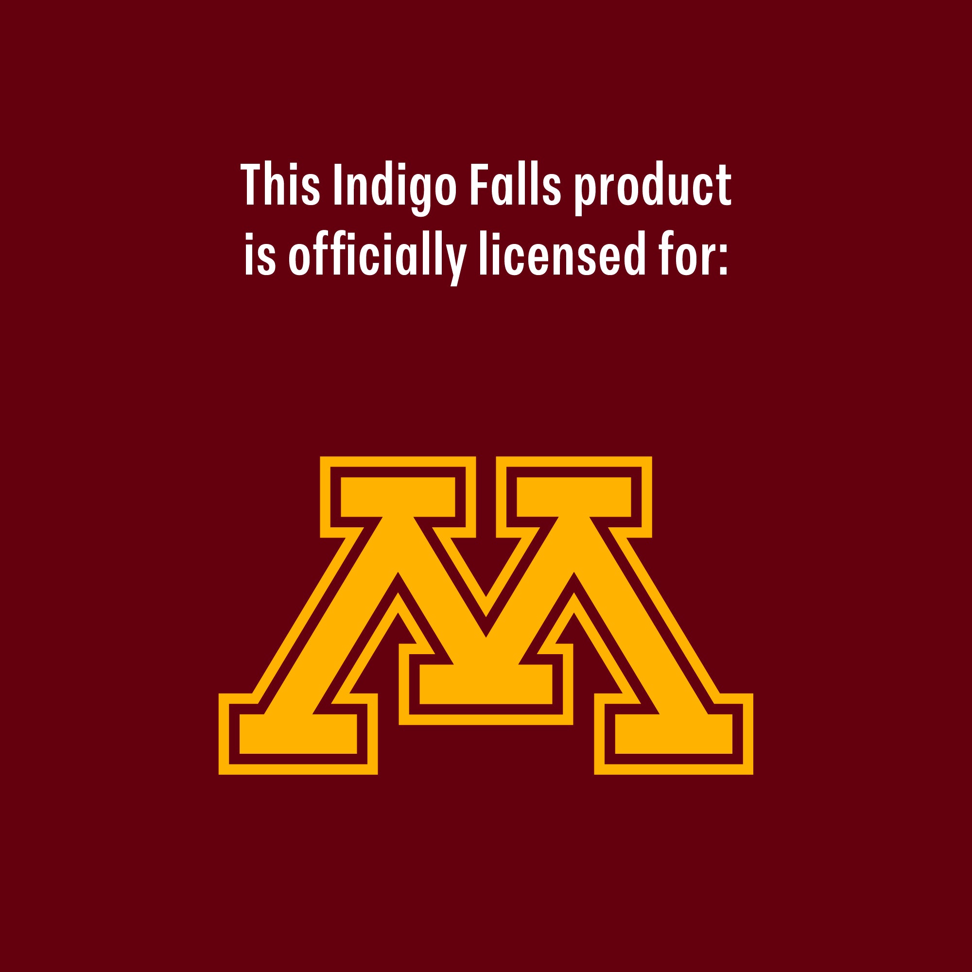 Set of 2 Minnesota Golden Gophers College Vault Sketch 14oz Rocks Glasses