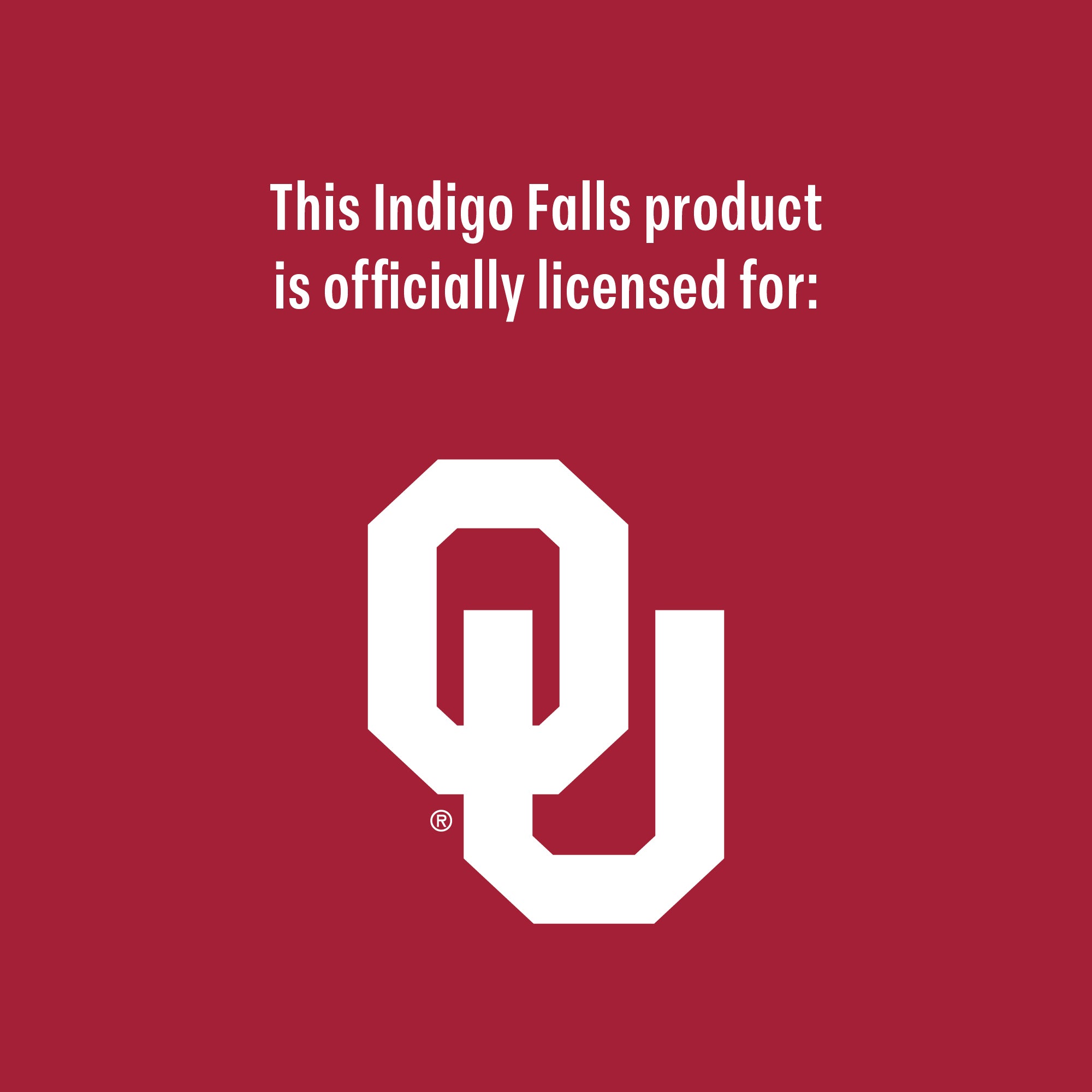 Set of 2 Oklahoma Sooners College Vault Sketch 14oz Rocks Glasses