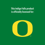 36oz with handle Oregon Ducks Gold Anodized White Tumbler