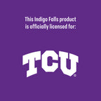 Set of 2 TCU Horned Frogs College Vault Sketch 14oz Rocks Glasses